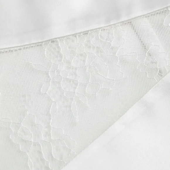 White Satin bachelorette dress - Picture 2 of 4